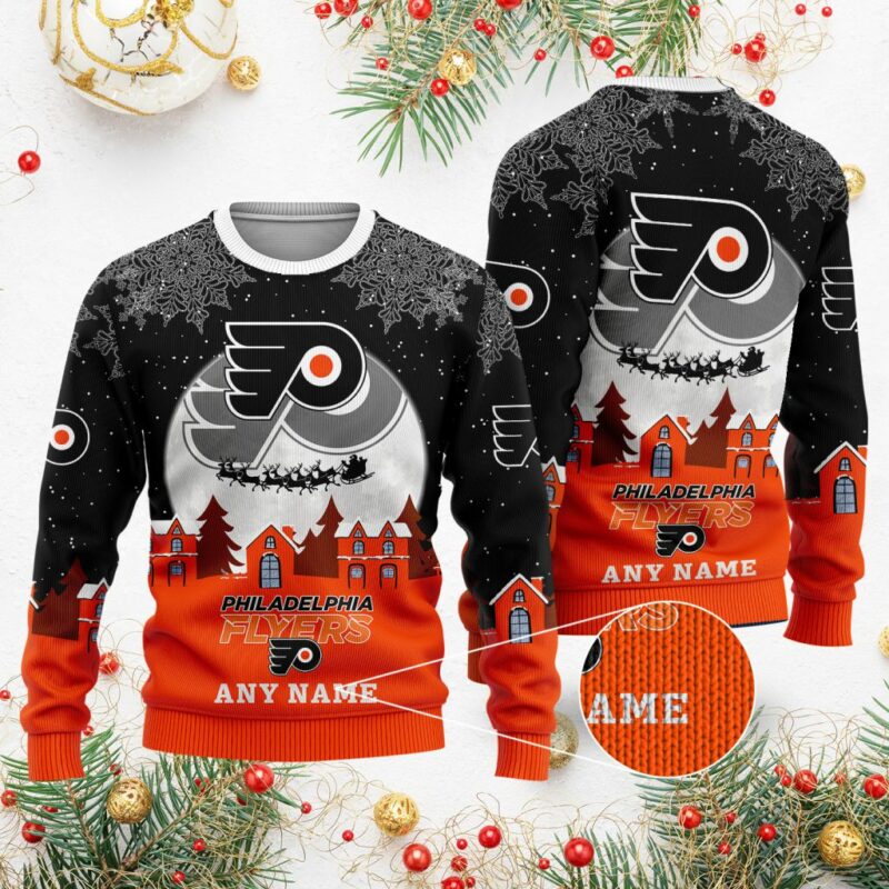 NHL Philadelphia Flyers Special Christmas Ugly Sweater - Narides