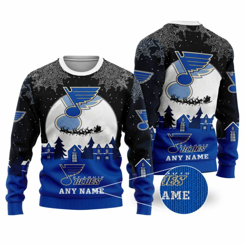 NHL St. Louis Blues Special Christmas Ugly Sweater - Narides