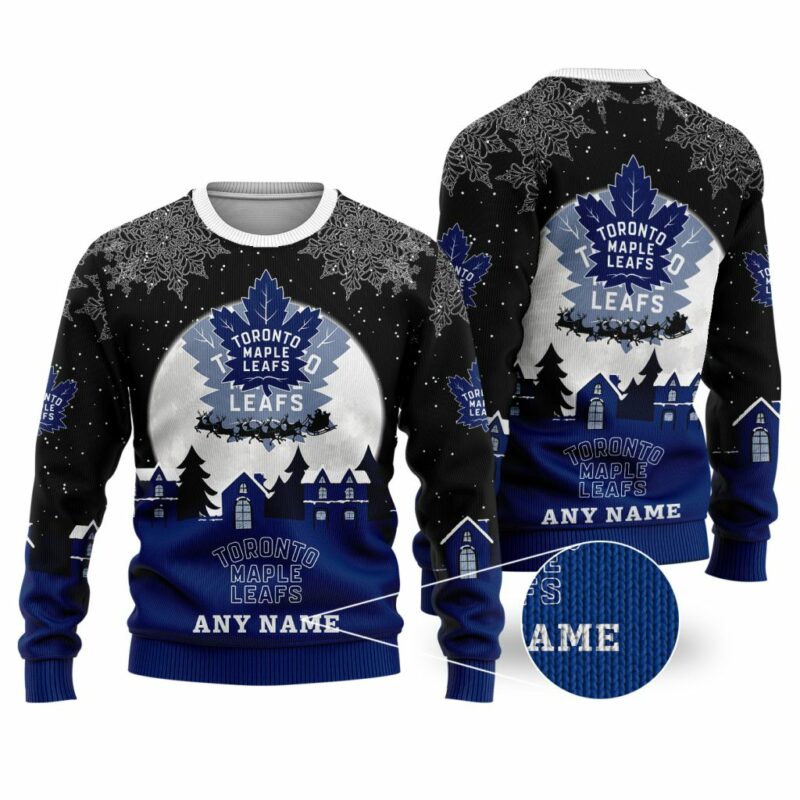 NHL Toronto Maple Leafs Special Christmas Ugly Sweater - Narides