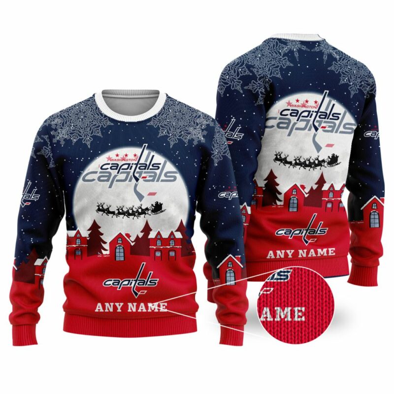 NHL Washington Capitals Special Christmas Ugly Sweater - Narides