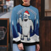 Bigfoot Party Ugly Christmas Sweater