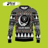 Oakland Grateful Dead Raiders Christmas Awesome Ugly Sweater - Narides