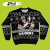 Oakland Raiders Christmas Ugly Sweater - Narides