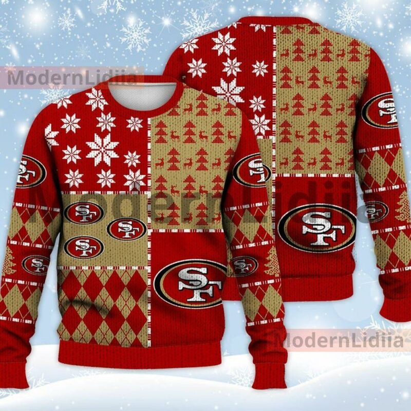 Sf 49ers Christmas Best 2024 Ugly Sweater - Narides