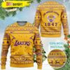 Since 1947 Lakers Christmas Ugly Sweater - Narides