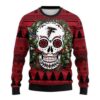 Skull Flower Arizona Cardinals Christmas Limited Ugly Sweater - Narides