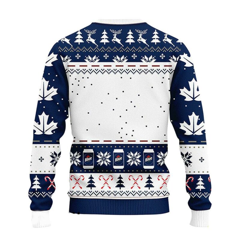 Snowflakes Labatt Blue Christmas Ugly Sweater