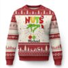 Personalized Matching Couple Ugly Christmas Sweater Custom Name Chestnuts Xmas Funny Nuts TS02