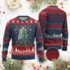 Funny Nakatomi Plaza Ugly Christmas Sweater Xmas Party 1988 TS02