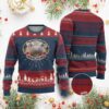 Baby Hippo Moo Deng Ugly Christmas Sweater Cute Pygmy Hippopotamus Meme TS02