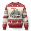 Gnome Christmas Ugly Christmas Sweater Chillin With My Gnomies Xmas Truck TS02