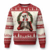 Skeleton Christmas Ugly Christmas Sweater Dead Inside But Caffeinated Coffee Lover Xmas Vibe TS02