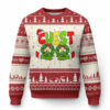 Christmas Couples Ugly Christmas Sweater Chestnuts Xmas Matching Family Funny Chest Skeleton TS02