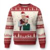 Funny Christmas Trump Vance 2024 Ugly Christmas Sweater Brothers Parody Bros TS09