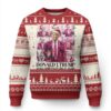 Xmas Trump Ugly Christmas Sweater Pink Trump Era Make Christmas Great Again TS09