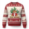 Funny Mexico Xmas Trump Ugly Christmas Sweater Feliz Navidad Trump Santa TS09