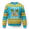 Xmas In Hawaii Ugly Christmas Sweater Mele Kalikimaka Santa Hawaiian Christmas Hula Dance TS09