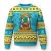 Xmas In Hawaii Ugly Christmas Sweater Mele Kalikimaka Xmas Light Pineapple TS09