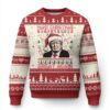 Funny Xmas Trump Ugly Christmas Sweater Make Christmas Great Again TS09