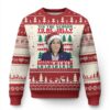 Funny Xmas Kamala Ugly Christmas Sweater Tis The Season To Be Jolly Kamala La La TS09