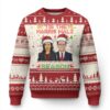 Xmas 'Tis The Harris Walz Season Ugly Christmas Sweater TS09