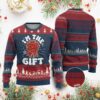 Funny Christmas Present Costume Ugly Christmas Sweater I Am The Gift TS09