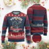 Xmas Hunting Ugly Christmas Sweater Venison Meat Deer Season Hunter TS09