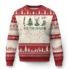 Xmas Hunting Ugly Christmas Sweater Tis The Season Hunting Camo Hunter TS09