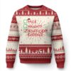 Funny Xmas Ugly Christmas Sweater Nice Naughty Insufficient Evidence TS09