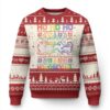 Funny Xmas LGBT Ugly Christmas Sweater Ho Ho Ho Homosexual TS09