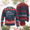 Funny Xmas LGBT Ugly Christmas Sweater Naughty Nice Gay TS09