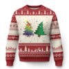 Funny Gay Xmas Ugly Christmas Sweater Rainbow Christmas Tree LGBT TS09