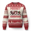 Horror Xmas Ugly Christmas Sweater Merry Creepmas Horror Characters TS09