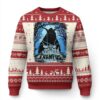 Dark Gothic Christmas Krampus Ugly Christmas Sweater TS09