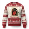 Horror Christmas Female Krampus Ugly Christmas Sweater TS09