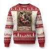 Xmas Krampus Ugly Christmas Sweater Season Greeting Vintage Tarot Card TS09