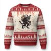 Krampus Ugly Christmas Sweater Child Transport Service Spooky Christmas TS09