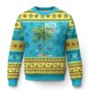 Hawaiian Christmas Ugly Christmas Sweater Deck The Palms Christmas Palm Tree Beach Family Vacation TS10