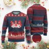 Snowman Christmas Ugly Christmas Sweater Chillin With My Snowmies Ugly Gift TS10