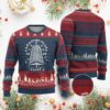 Nakatomi Plaza Party 1988 Ugly Christmas Sweater Funny 80's Xmas Movie TS10