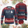 Merry & Bright Christmas Trees Ugly Christmas Sweater Holiday Tee Xmas Gift TS10