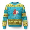 Mele Kalikimaka Hawaiian Ugly Christmas Sweater Watermelon Summer Tree Tropical Hawaii Santa Xmas Gift Family Holiday TS10