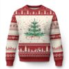 Merry & Bright Christmas Sleigh Ugly Christmas Sweater TS10