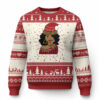 Black Santa African American Christmas Ugly Christmas Sweater Sassy Afro Queen Black Woman TS10