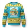 Mele Kalikimaka Hawaiian Ugly Christmas Sweater Beach Hawaii Xmas In July Tropical TS10