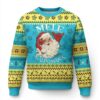 Xmas In Hawaii Ugly Christmas Sweater Mele Kalikimaka Retro Santa Shaka Aloha TS11