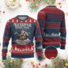 Yule Ugly Christmas Sweater Krampus Sleigh Rides For Naughty List Members Only Xmas TS11