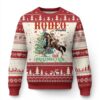 Western Christmas Ugly Christmas Sweater Rodeo Around The Christmas Tree Cowgirl TS11