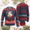 Funny Xmas Santa Ugly Christmas Sweater I'm On The Naughty List And I Regret Nothing TS11