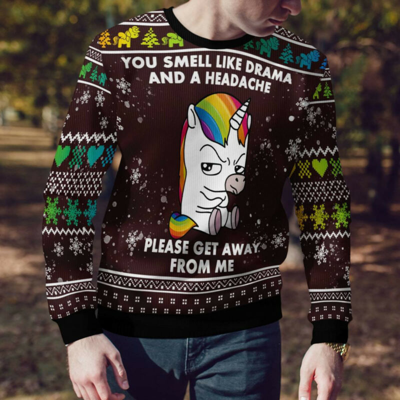 Funny Unicorn Ugly Christmas Sweater